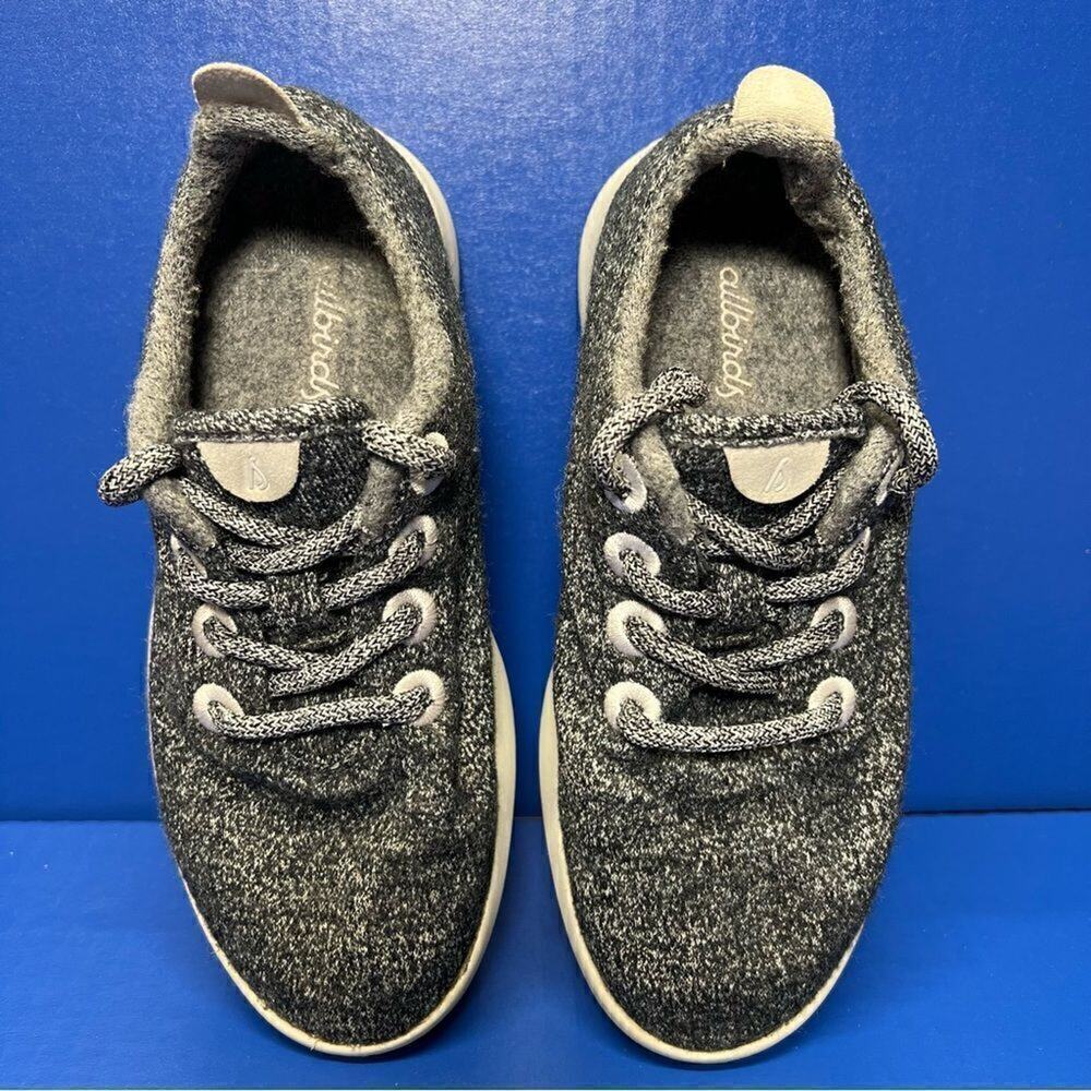 Allbirds Womens Wool Runners Natural Grey Comfort Sneakers 5 0618 NV1 - Picture 8 of 10